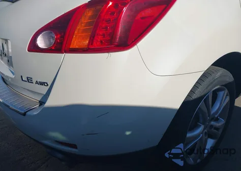 2010 Nissan Murano Le z USA, uszkodzony, nr VIN JN8AZ1MW7AW137311